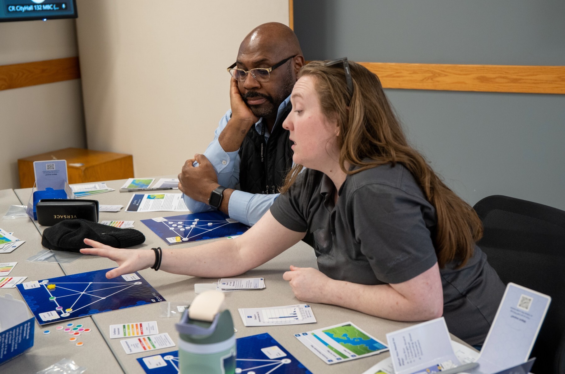 Rice University Incident Management Team playing the EMCE game