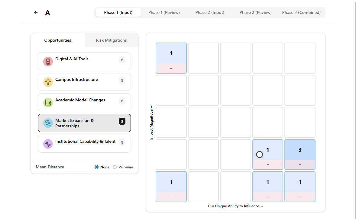 Strategic Prioritization Insight App