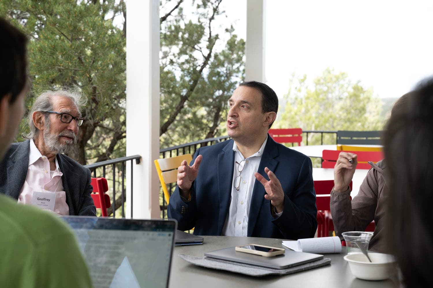 CAPTRS advisors and experts in discussion