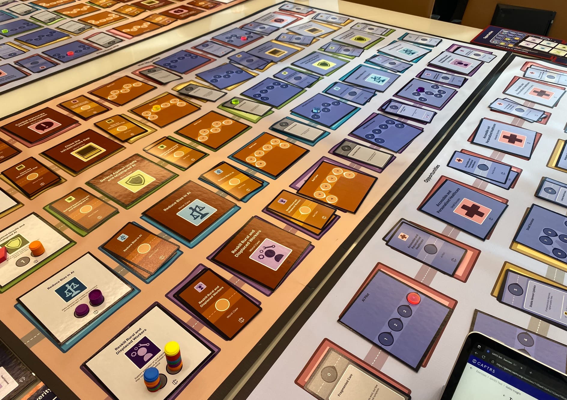 Strategic Prioritization game